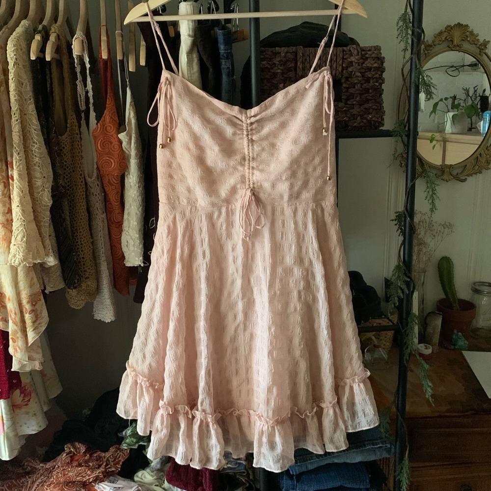 Lolita Vintage Ruffle Dress